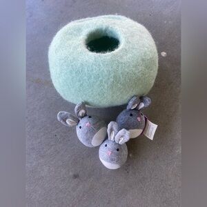 Lovevery Felt Bunny Burrow Toy